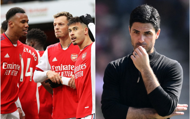 'Put his heads down and accept the decision'-Mikel Arteta has an advice for an Arsenal star after his performances this season