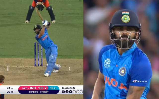 "What A Shot That Was! Virat Kohli Is Just A Freak", Internet Reacts As Virat Kohli's Six Over Covers Surprised Even Himself