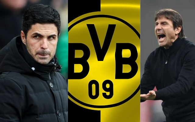 "Tottenham And Arsenal Are In The Fight" - Arsenal And Tottenham Hotspur Fight For The €39m Borussia Dortmund Player In 2023