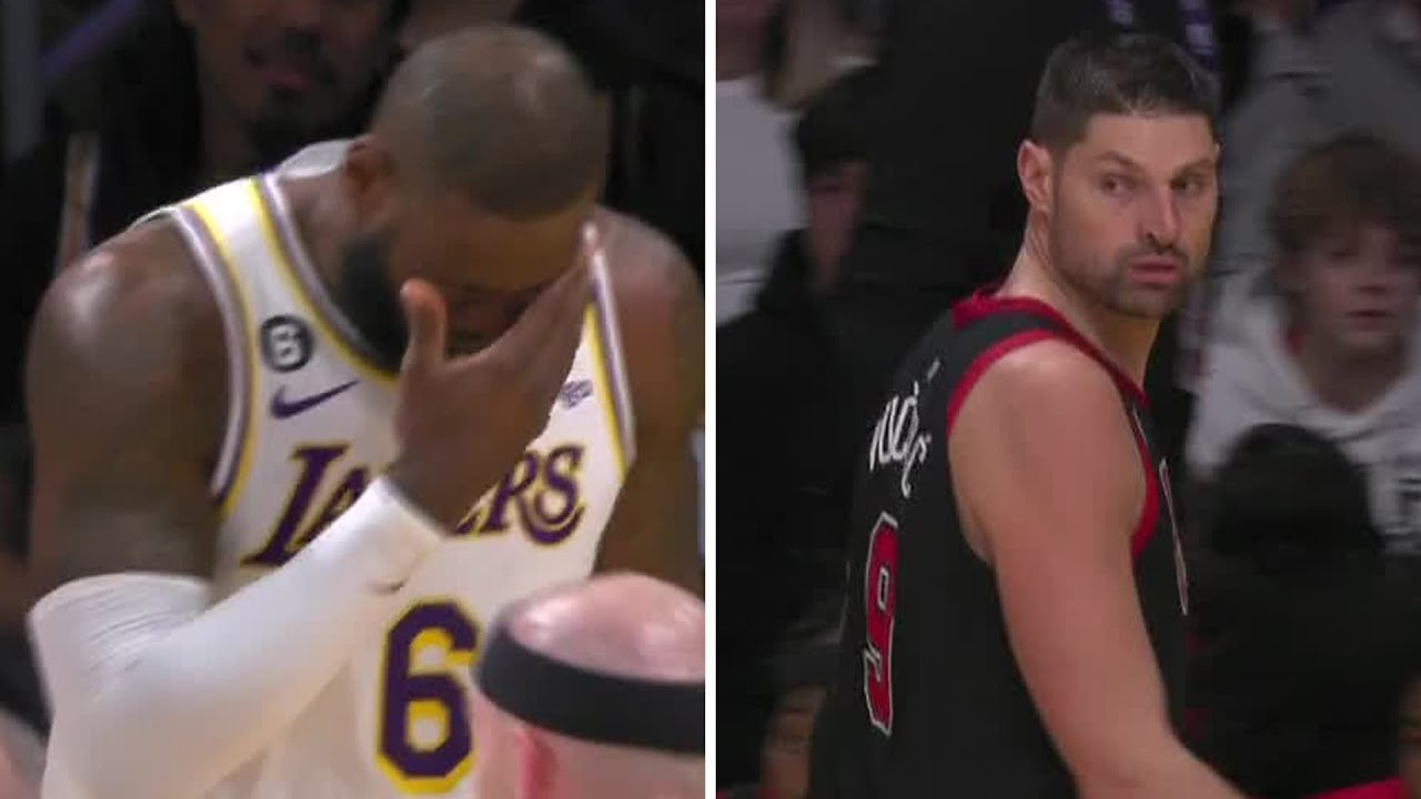 "NBA Officials Tried To Do As Much They Can To Get Lakers Into The Playoffs" - Fans On Twitter React As Nikola Vucevic Received Back-to-back Technical Fouls And Was Ejected From The Game