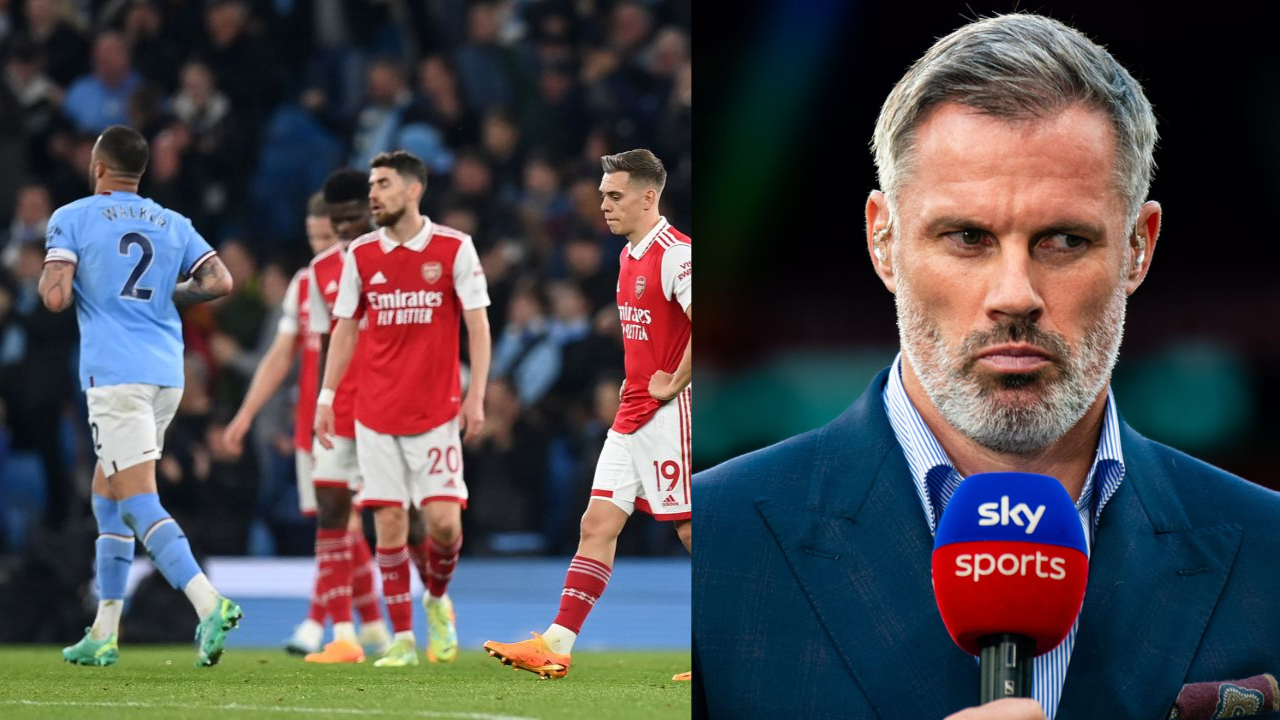 Jamie Carragher Names The 2 Arsenal Players Who 'Were Terrified' During The 4-1 Loss Against Manchester City