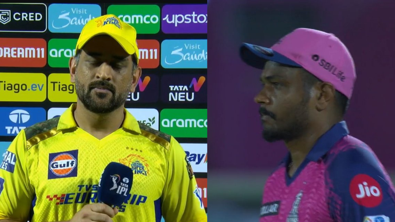 "Why Didn't Dhoni Come Ahead Of Jadeja Is A Big Mystery, And Samson Gives Dhoni Vibes", Fans React As Rajasthan Royals Beat Chennai Super Kings Twice In IPL 2023
