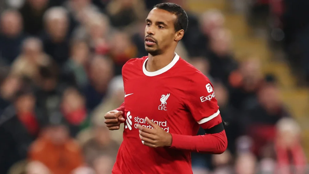 Here Is The Replacement Of Injured Joel Matip In Liverpool