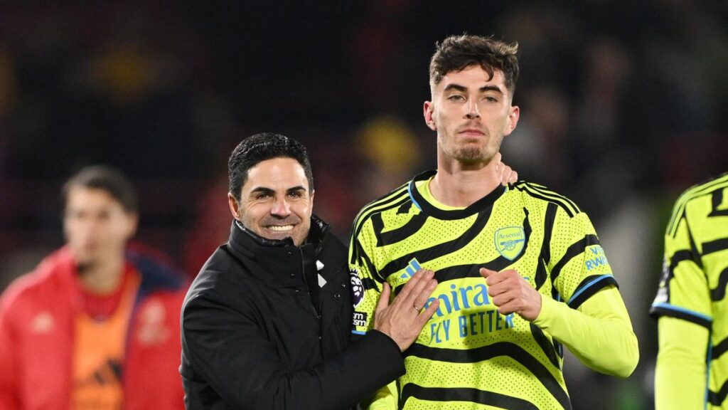 "He Was ill Before The Match" Mikel Arteta Heaps Praise On Kai Havertz After The Game Against Spurs