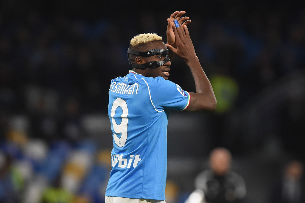 There's some interesting buzz going around in the football world, suggesting that Napoli forward Victor Osimhen could be considering a move to Arsenal