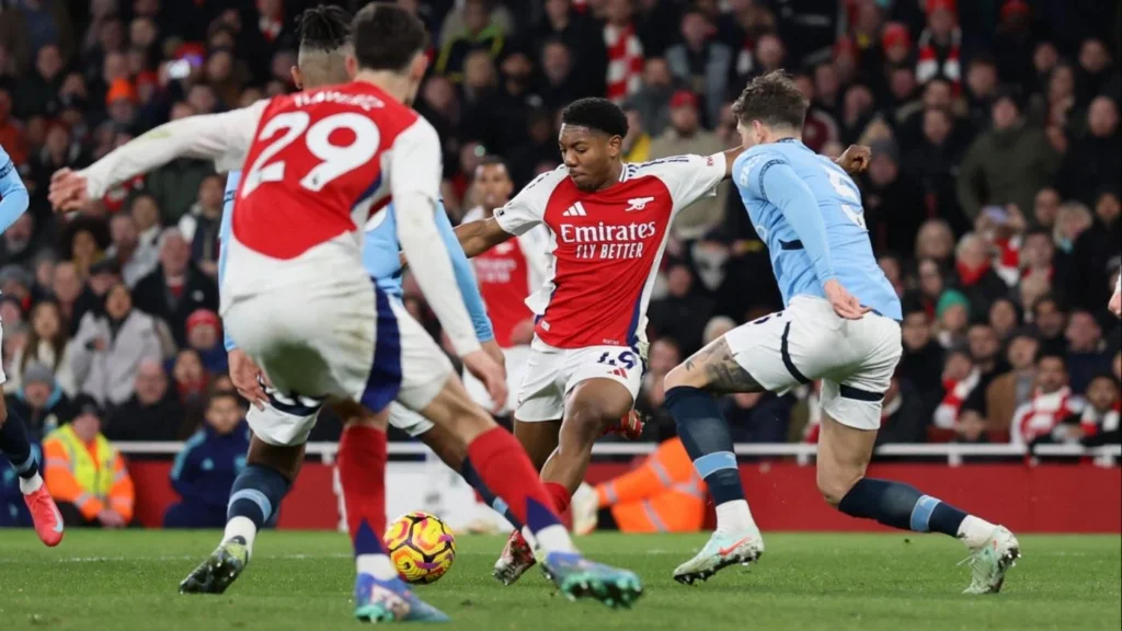 Tony Adams unhappy with the Arsenal star despite beating Manchester City