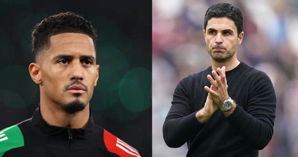 Arsenal have no intentions of letting William Saliba leave the club at any stage in the near future despite Real Madrid’s interest.