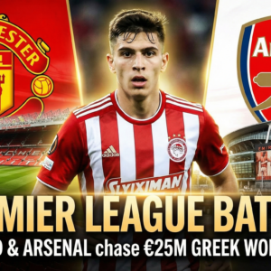 Manchester United and Arsenal are locked in a battle for Olympiacos sensation Christos Mouzakitis. With a €25m price tag and Napoli also circling, find out why this 18-year-old is the most wanted teenager in Europe right now.